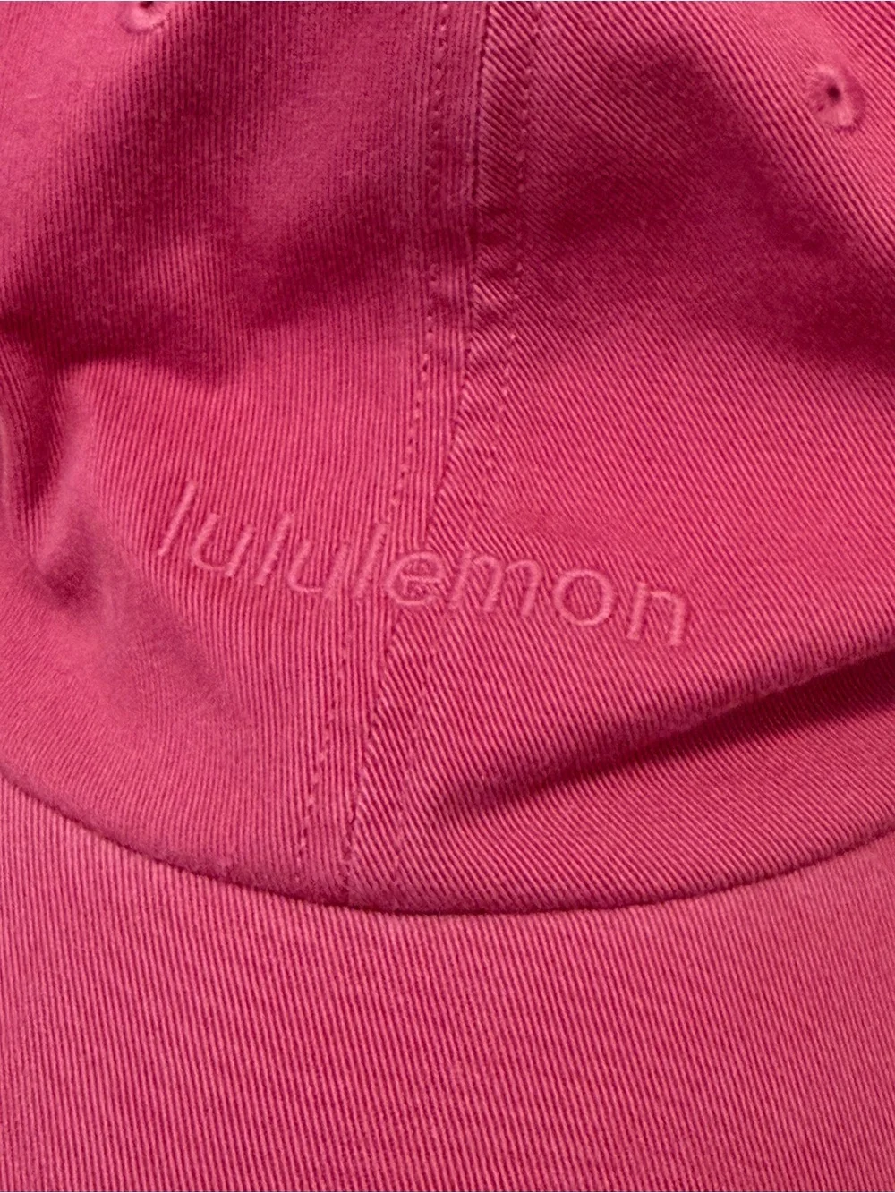 Lululemon Classic Ball Cap Wash Raspberry Coulis Pink L/XL